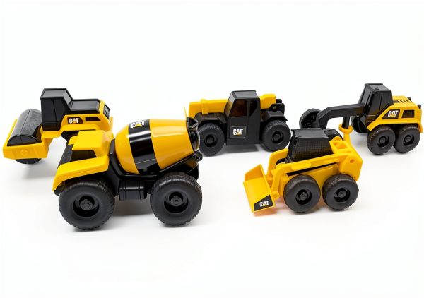 Funrise Mini Construction Vehicle Set 5‑Piece Toy Set for Kids 3+-0