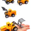 Pull Back Construction Vehicle Set 12-Pack Mini Cars by 3 OTTERS-1