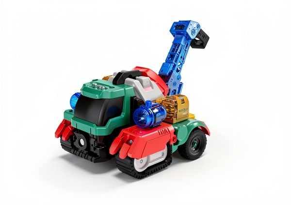 Magnetic Dinosaur Robot Set MT009A 6-in-1 by Mengye Toys-3