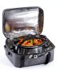 BAGSPRITE Slow Cooker Carrying Bag Double Layer 6-8 Qt Crock Pot Grey-1