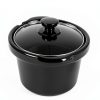 Triple Slow Cooker by CULINARY CHEF 2.5 Qt Stainless Buffet Server-8