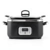 GreenPan Elite 14-in-1 6QT Slow Cooker PFAS-Free Ceramic Black-1