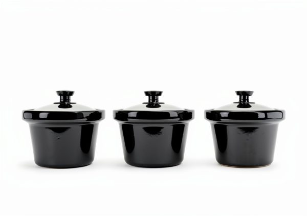 Triple Slow Cooker by CULINARY CHEF 2.5 Qt Stainless Buffet Server-5