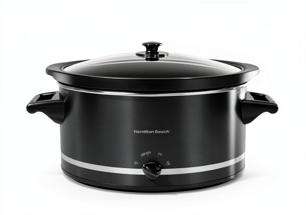 Hamilton Beach 8-Quart Slow Cooker with Stoneware Crock, Black-7