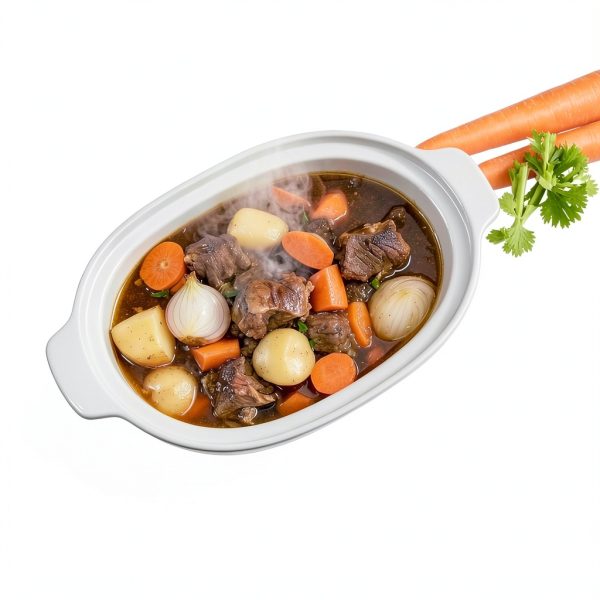 MAGNIFIQUE 4 Quart Slow Cooker Olive 8-in-1 Cooker with Stoneware-2