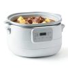 MAGNIFIQUE 4 Quart Slow Cooker Olive 8-in-1 Cooker with Stoneware-3