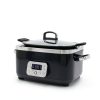 GreenPan Elite 14-in-1 6QT Slow Cooker PFAS-Free Ceramic Black-3