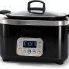 GreenPan Elite 14-in-1 6QT Slow Cooker PFAS-Free Ceramic Black-0