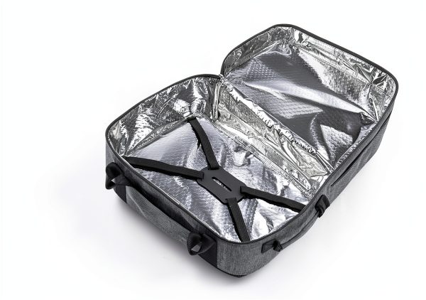 BAGSPRITE Slow Cooker Carrying Bag Double Layer 6-8 Qt Crock Pot Grey-2