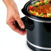 Hamilton Beach 8-Quart Slow Cooker with Stoneware Crock, Black-3