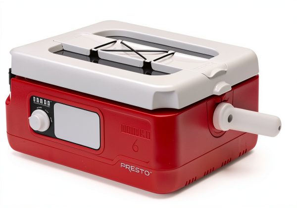 Presto Nomad Traveling Slow Cooker 6-Quart Red Kitchen Appliance-4