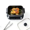 West Bend Versatility Slow Cooker 5-Quart Silver Non‑Stick Travel Set-7