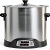 Hamilton Beach Sear & Cook 10‑quart Slow Cooker – Aluminum Pot Silver-0