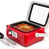 Presto Nomad Traveling Slow Cooker 6-Quart Red Kitchen Appliance-1
