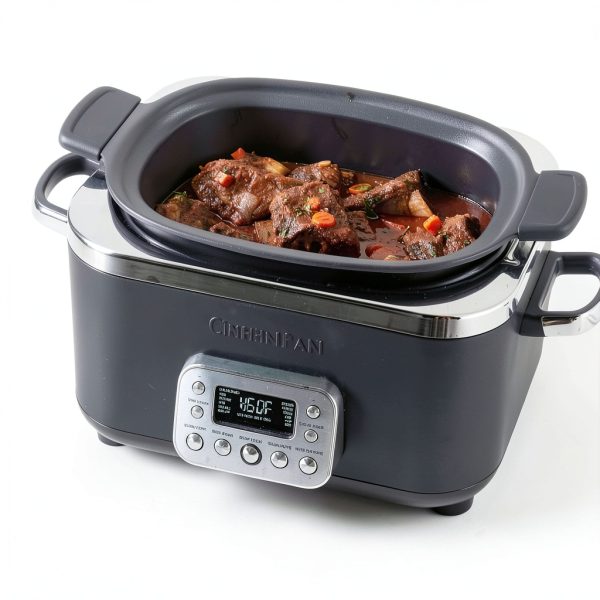 GreenPan Elite 14-in-1 6QT Slow Cooker PFAS-Free Ceramic Black-2