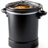 Hamilton Beach 7 Quart Programmable Slow Cooker Lid Latch Black 33474G-5