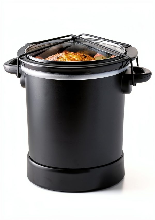 Hamilton Beach 7 Quart Programmable Slow Cooker Lid Latch Black 33474G-5